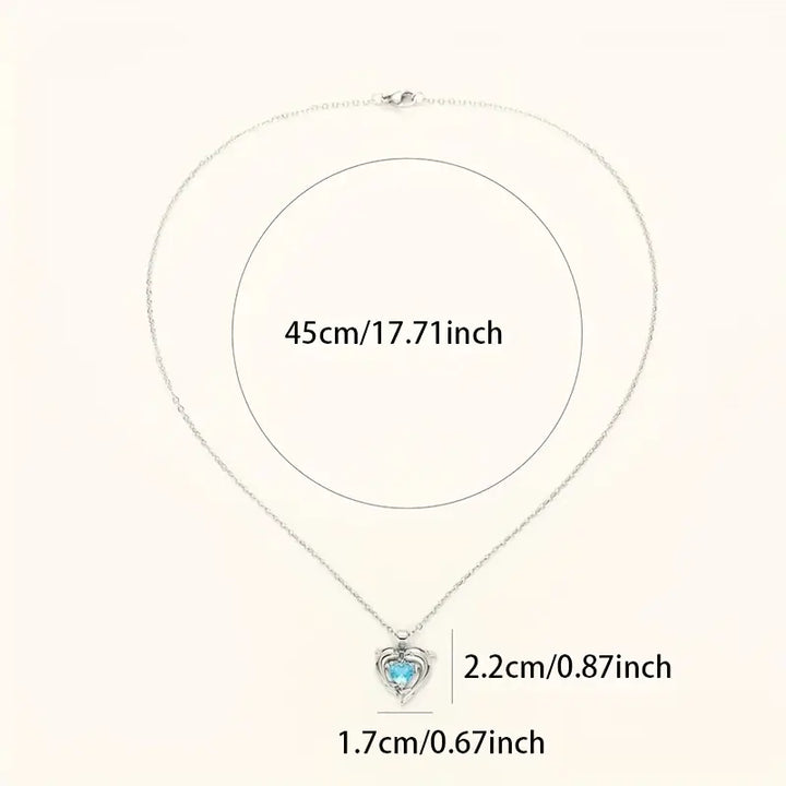 Collana Twin Oceanheart