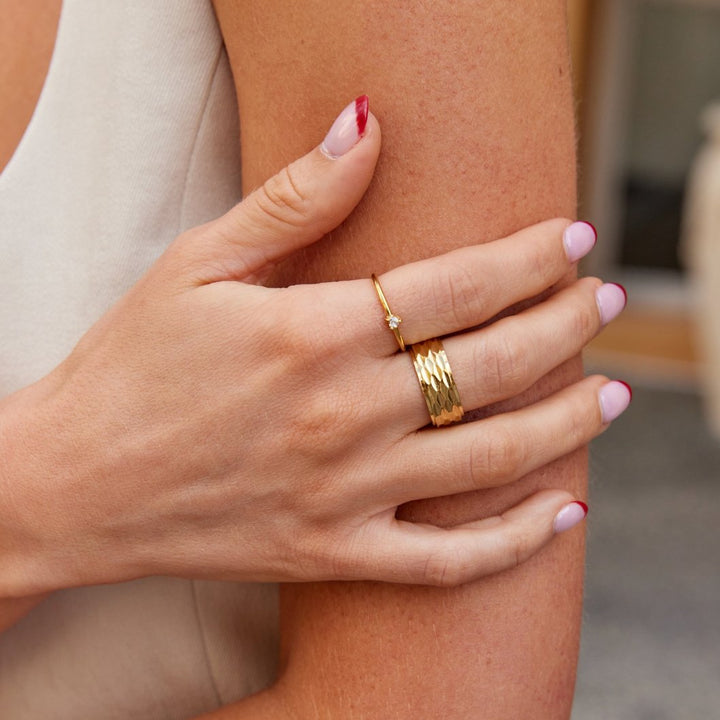 Amore - Cuore di cristallo Anello